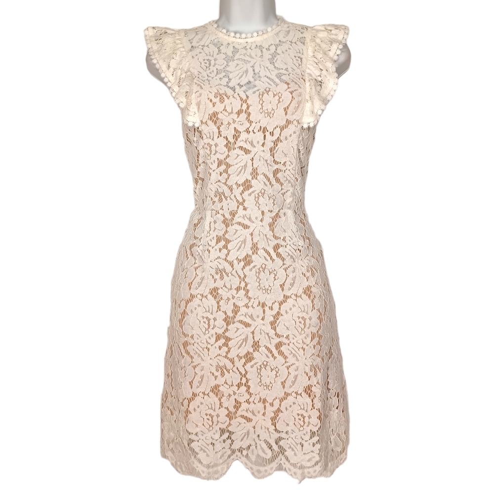 Vici Cream Lace Dress